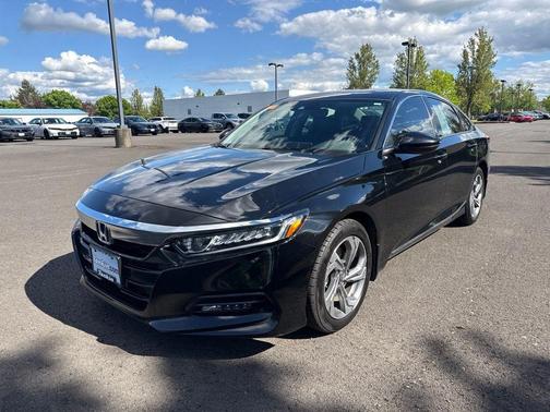 Crystal Black Pearl 2018 Honda Accord EX-L 2.0T