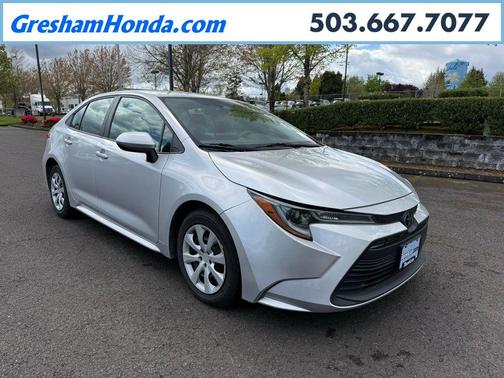 Classic Silver Metallic 2023 Toyota Corolla LE