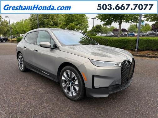 Oxide Gray Metallic 2023 BMW iX xDrive50