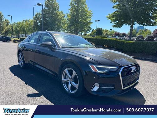 Brilliant Black 2024 Audi A6 45 Premium