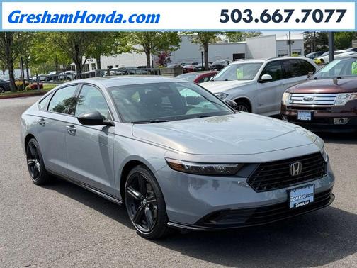 Urban Gray Pearl 2026 Honda Accord Hybrid Sport-L