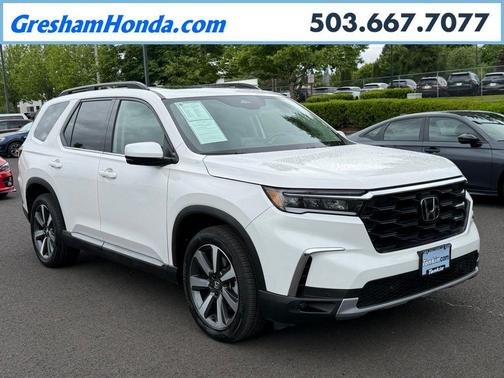 Platinum White Pearl 2023 Honda Pilot Touring