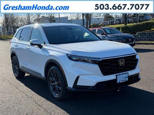 Platinum White Pearl 2026 Honda CR-V EX-L