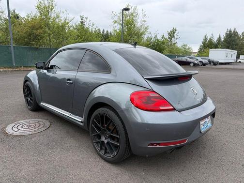 Platinum Gray Metallic 2013 Volkswagen Beetle R-Line