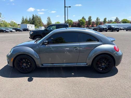 Platinum Gray Metallic 2013 Volkswagen Beetle R-Line