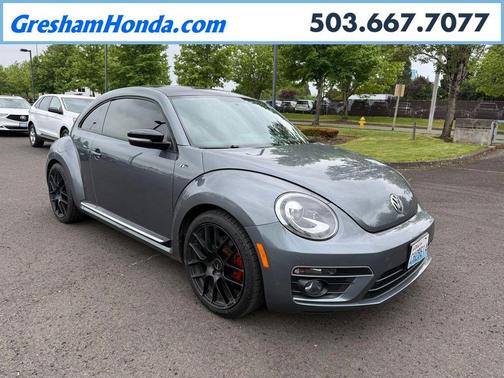Platinum Gray Metallic 2013 Volkswagen Beetle R-Line