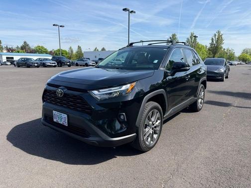 Midnight Black Metallic 2023 Toyota RAV4 XLE Premium