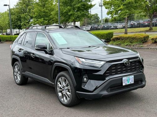 Midnight Black Metallic 2023 Toyota RAV4 XLE Premium