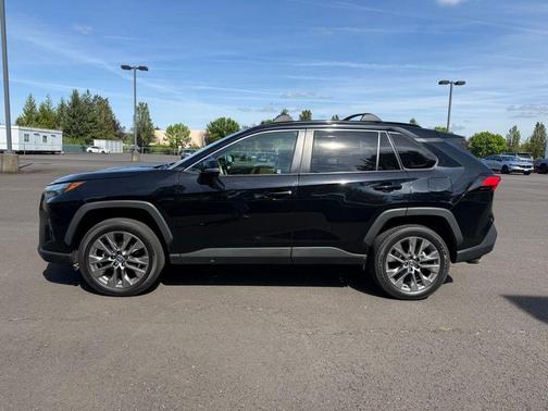 Midnight Black Metallic 2023 Toyota RAV4 XLE Premium