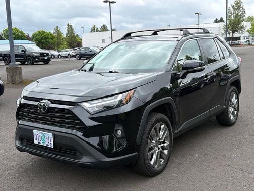 Midnight Black Metallic 2023 Toyota RAV4 XLE Premium