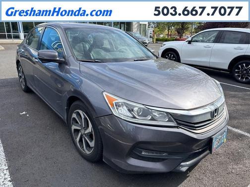 Modern Steel Metallic 2016 Honda Accord EX