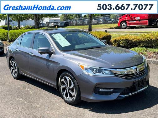 Modern Steel Metallic 2016 Honda Accord EX