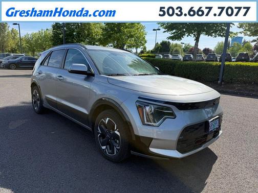Steel Gray 2023 Kia Niro EV Wind