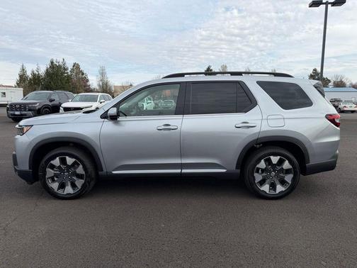 Solar Silver Metallic 2026 Honda Pilot Elite