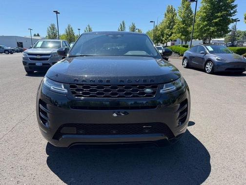 Santorini Black 2023 Land Rover Range Rover Evoque R-Dynamic SE