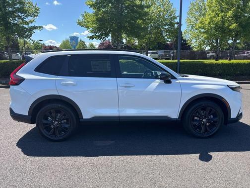 Platinum White Pearl 2026 Honda CR-V Hybrid Sport Touring