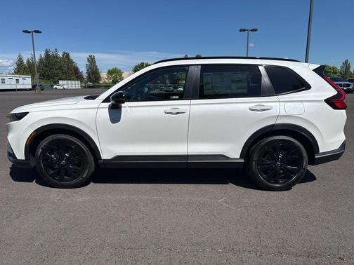 Platinum White Pearl 2026 Honda CR-V Hybrid Sport Touring