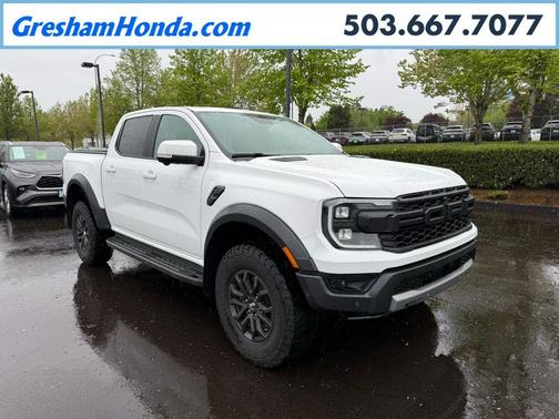 Oxford White 2024 Ford Ranger Raptor