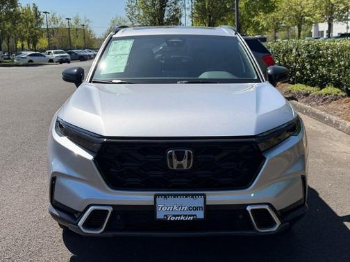 Solar Silver Metallic 2026 Honda CR-V Hybrid Sport Touring