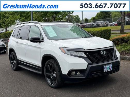 Platinum White Pearl 2021 Honda Passport Elite