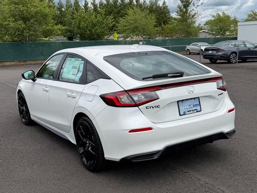 Platinum White Pearl 2026 Honda Civic Sport