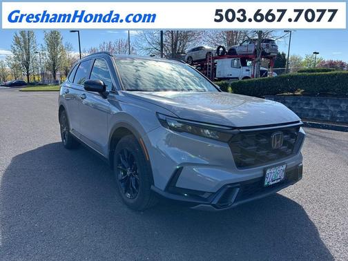 Urban Gray Pearl 2023 Honda CR-V Hybrid Sport