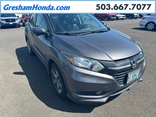 Modern Steel Metallic 2016 Honda HR-V EX-L w/Navigation