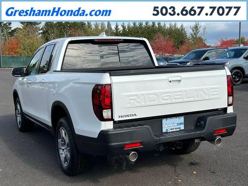 Platinum White Pearl 2026 Honda Ridgeline RTL