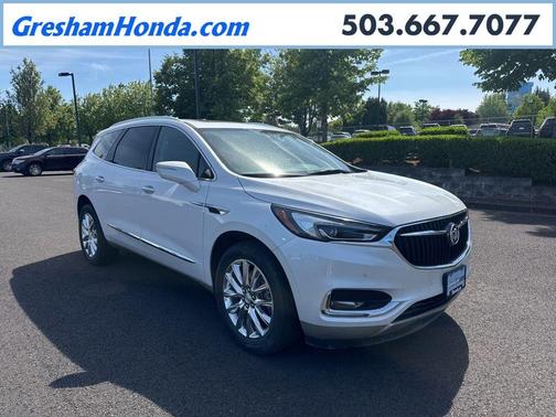 White Frost Tri-Coat 2021 Buick Enclave Premium