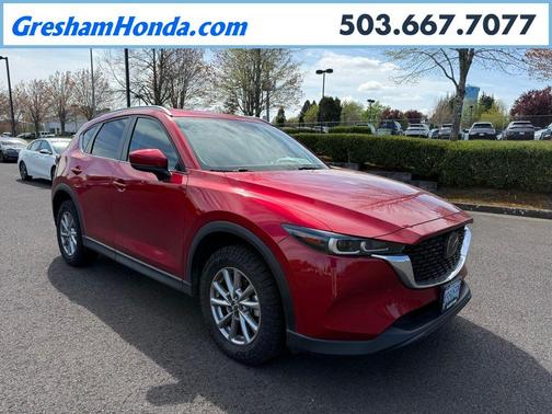 Soul Red Crystal Metallic 2022 Mazda CX-5 2.5 S Select Package