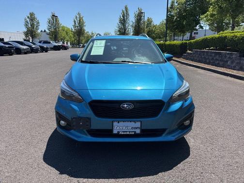 Island Blue Pearl 2018 Subaru Impreza 2.0i Limited