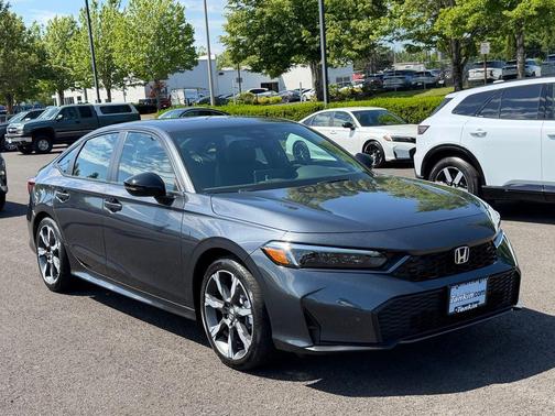 Meteorite Gray Metallic 2026 Honda Civic Hybrid Sport Touring