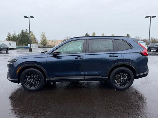 Meteorite Gray Metallic 2026 Honda CR-V Hybrid Sport-L