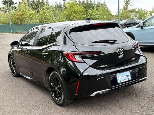 Midnight Black Metallic 2024 Toyota Corolla Hatchback XSE