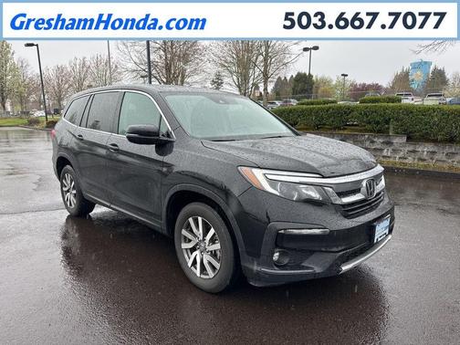 Modern Steel Metallic 2022 Honda Pilot EX-L