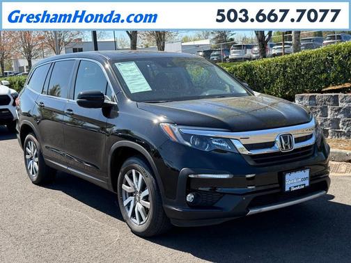 Modern Steel Metallic 2022 Honda Pilot EX-L