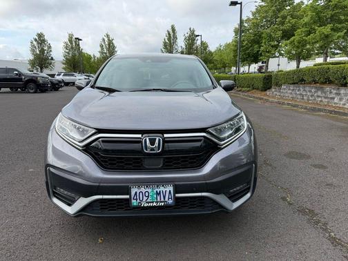 Modern Steel Metallic 2021 Honda CR-V Hybrid EX