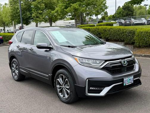 Modern Steel Metallic 2021 Honda CR-V Hybrid EX