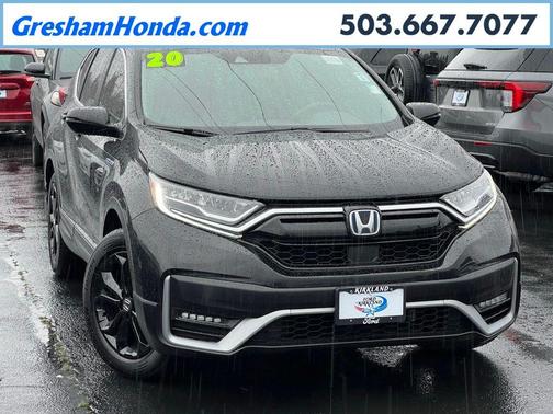 Crystal Black Pearl 2020 Honda CR-V Hybrid EX-L