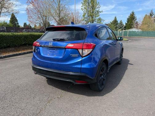 Aegean Blue Metallic 2022 Honda HR-V Sport
