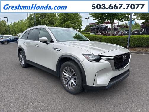 Platinum Quartz Metallic 2025 Mazda CX-90 Preferred