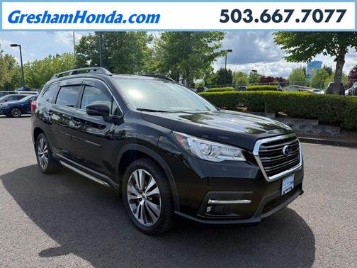 Crystal Black Silica 2019 Subaru Ascent Limited 7-Passenger