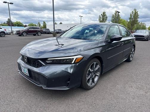 Meteorite Gray Metallic 2026 Honda Civic Hybrid TOURING