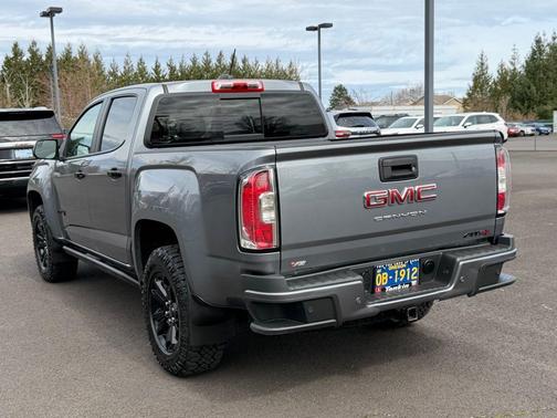 Satin Steel Metallic 2021 GMC Canyon AT4 w/Leather