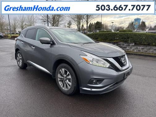 Gun Metallic 2017 Nissan Murano SL SUV