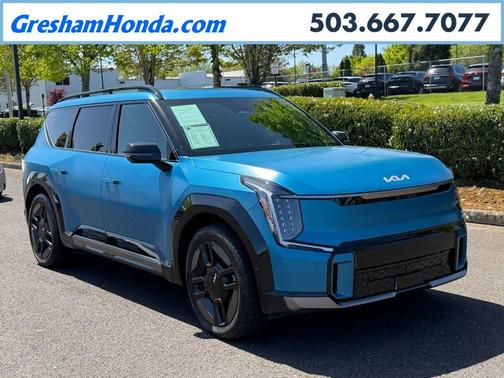 Ocean Blue 2024 Kia EV9 GT-Line