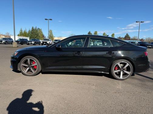 Mythos Black Metallic 2023 Audi A5 Sportback 45 S Line Premium Plus