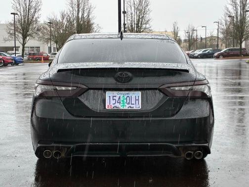 Midnight Black Metallic 2021 Toyota Camry XSE