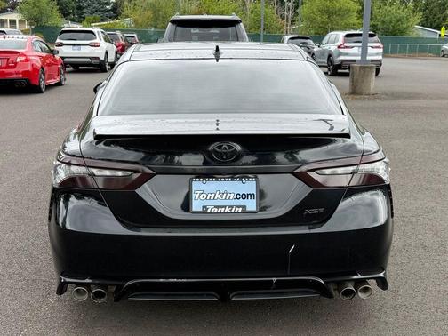 Midnight Black Metallic 2021 Toyota Camry XSE