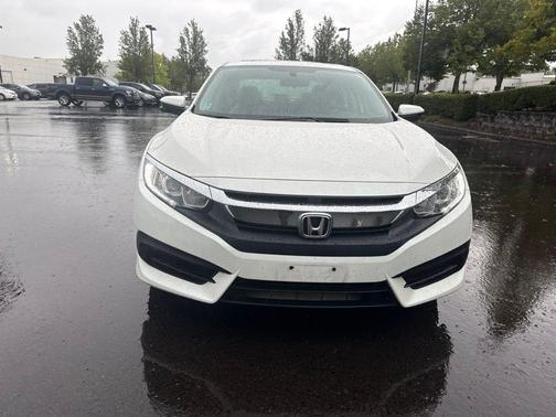 White Orchid Pearl 2016 Honda Civic EX
